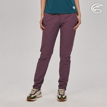 ADISI 女彈性撥水透氣快乾機能修身長褲AP2221032 (S-XL)｜灰紫