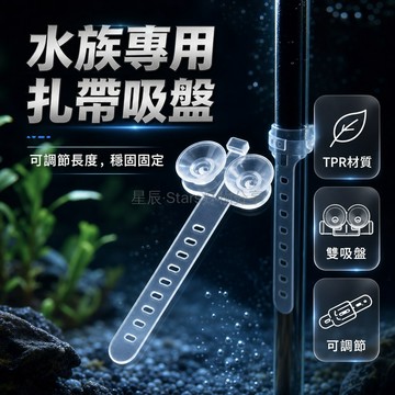 台灣出貨✨ 水族 扎帶 吸盤 魚缸 配件 氣管 水管 整理 固定 造景 用