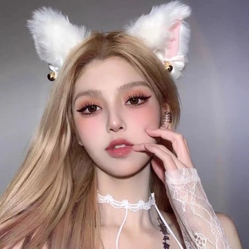 °• 𝘔𝘖𝘔𝘖𝘕𝘈 •°🫧現貨🫰貓咪女友飼養手冊 毛絨 可愛 獸耳 鈴鐺 網紅 貓耳朵 貓耳 狐貍 貓咪 髮箍 頭飾
