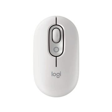 Logitech【POP MOUSE】無線藍牙滑鼠 石墨黑/珍珠白/薰衣紫/玫瑰粉