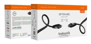 inakustik STAR 三星系列 光纖訊號線 OPT / TOSlink音源線(現貨) 台灣瑩聲公司貨