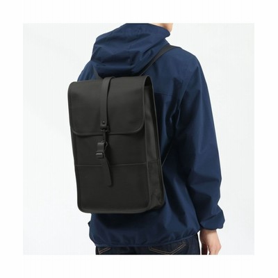 ギャレリア レインズ リュック Rains 防水 撥水 バックパック Backpack Mini リュックサック 通学 通勤 B4 デイパック バッグ 1280 ユニセックス ブラック F Galleria 通販 Lineポイント最大get Lineショッピング