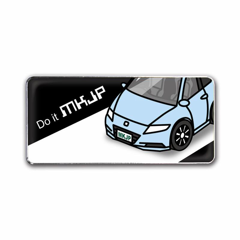 ホンダ(ZF1) CR-Z マットブラックエンブレム2点セット艶消し