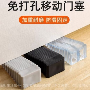 ✨可開發票#門塞擋門防撞頂門安全傢用阻門器門吸卡門防風固定門阻門擋門楔子#免運