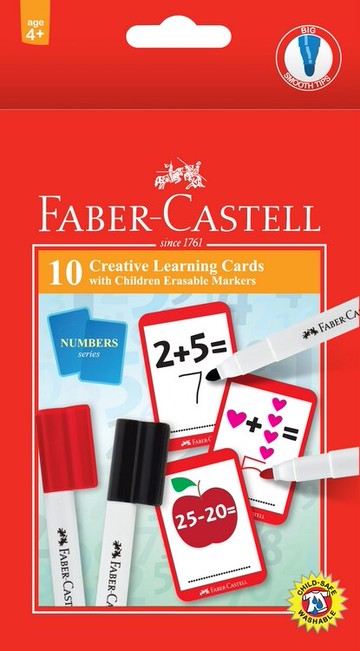 德國輝柏  學習創意卡- 數字 / 盒  (159280)【APP滿額下單10%點數(單一帳號最高5000點)】1/31止