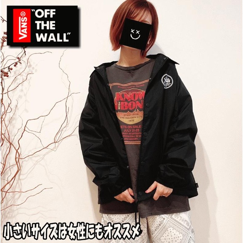 VANS バンズ TORREY COACHES JACKET コーチジャケット VN0A5KEYBLK 