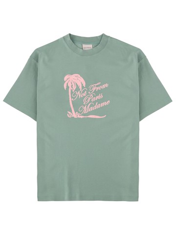 drôle de monsieur t-shirt "slogan palmiers"