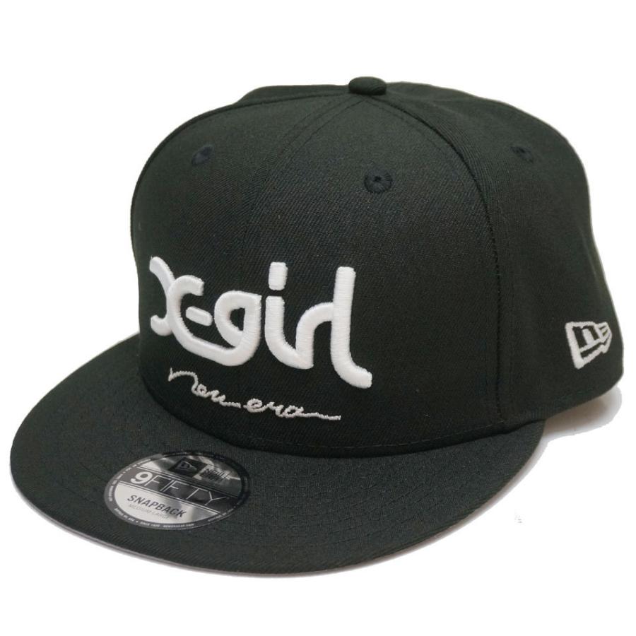 ニューエラ　エックスガール　コラボ　キャップ　ブラック　フリーサイズ NEW ERA ニューエラ NEWERA コラボ X-girl エックスガール