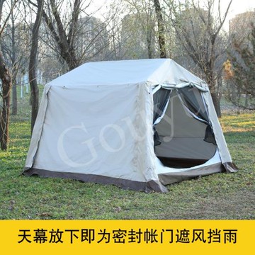 帳篷戶外便攜式折疊野外露營裝備公園野餐野營全自動加厚防雨廠家