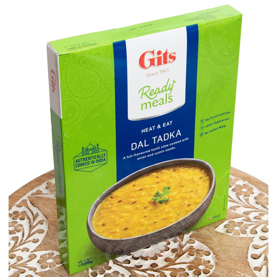 ダル ダール レンズ豆 Gits タドカ Dal Tadka シンプルなお豆のカレー (Gits) インド料理 レトルト レトルトカレー