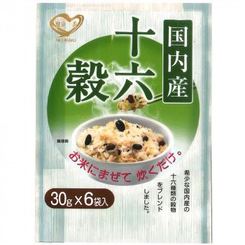 日本精麦 国内産十六穀 30g×6