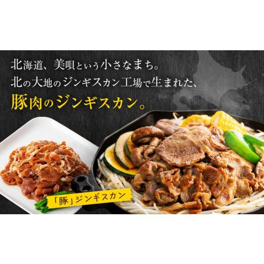 ふるさと納税 北海道 美唄市 ぶたのジンギスカン 500g 北海道 ジンギスカン ヘルシー 焼肉 肉 バーベキュー 豚 豚肉