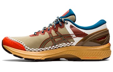VIVIENNE WESTWOOD X GEL KAYANO 27 DE LICHEN GREEN BROWN
