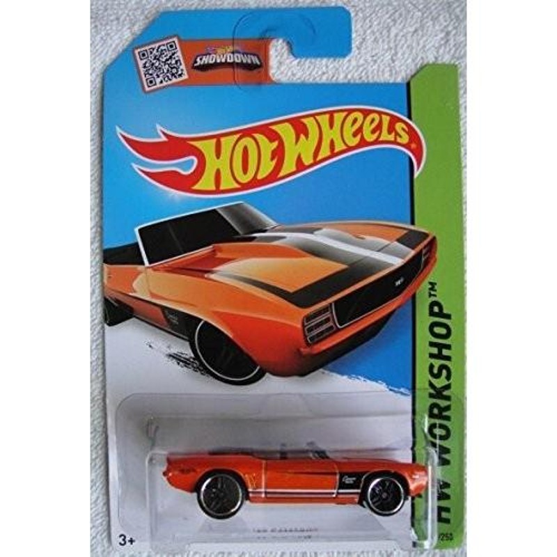 ホットウィール Hot Wheels '69カマロ HWワークショップ オレンジ 241