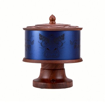 瑪哈嘎拉大黑天轉經輪 (居家擺件/裝臟/黃財神/風水招財鎮)