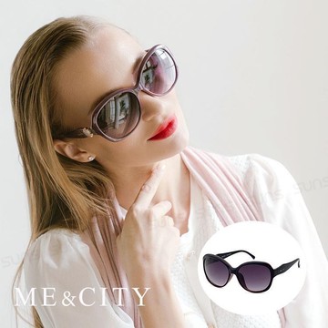 【SUNS】ME&CITY 義式典雅簡約太陽眼鏡 抗UV400 (ME 1203 E02)