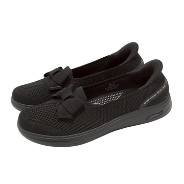 [ACS] Skechers 休閒鞋 Arch Fit Inspire Slip-Ins 女鞋 黑 蝴蝶結 138606BBK