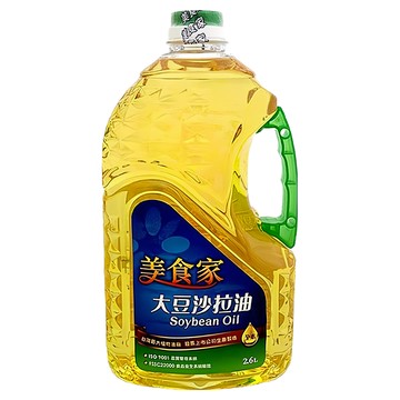 Master Channels 美食家 大豆沙拉油 2.6L  1瓶