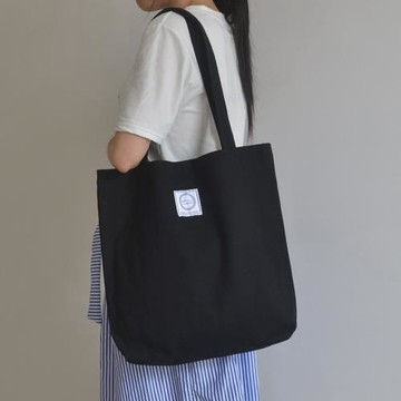 布袋子簡約休閑帆布包上班通勤文藝手提袋男女學生裝書結實單肩包