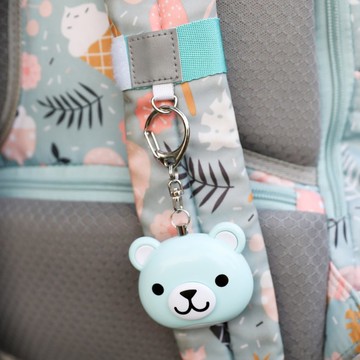 【送禮首選】LUFstyle BUZZER B 多功能隨身警報器 -小藍熊