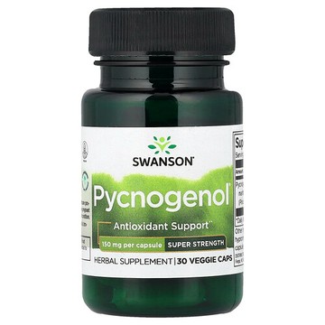 Swanson Vitamins, Pycnogenol，超優效，150 毫克，30 粒素食膠囊