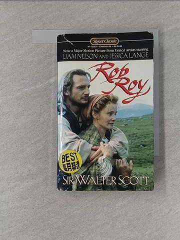 【書寶二手書T1／原文小說_X8V】ROB ROY SIR WALTERSCOTT