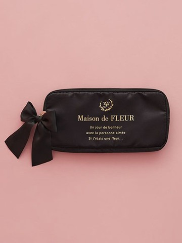 甜美蝴蝶結Switch 2長方形收納包(08001300200) - Maison de FLEUR