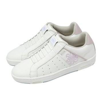 Royal Elastics 休閒鞋 Icon 女鞋 白 粉紅 真皮 獨家彈力帶 回彈 經典 901953011