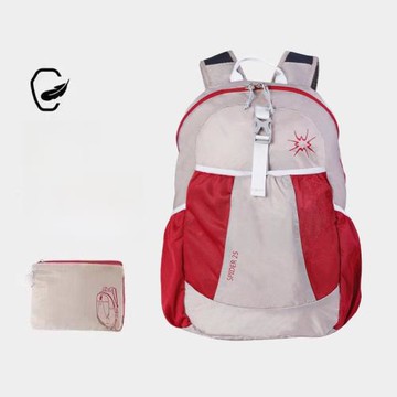 戶外超輕背包折疊旅行雙肩包女夏季時尚輕薄皮膚包輕便防水登山包