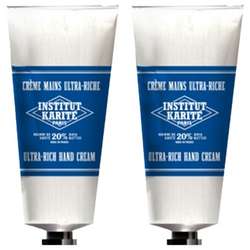 INSTITUT KARITE PARIS 巴黎乳油木 牛奶乳霜護手霜 75ml  2條