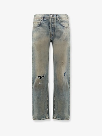 Straight leg jeans with destroyed effect - ENFANTS RICHES DEPRIMES - gender_Man