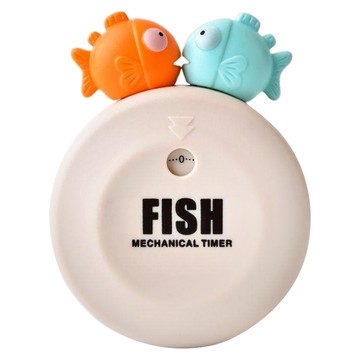 JAR 嚴選 兒童自律學習計時器 泡泡魚 米色  1個