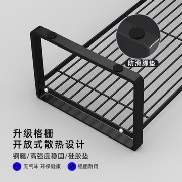 托架燒烤電腦懸空底座散熱桌面增高}架架子支架筆記本顯示器置物