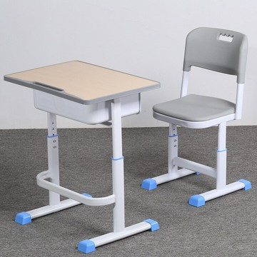 學校同款課桌椅中小學生兒童書桌輔導班寫字桌可升降學習桌椅套裝[DD100109]
