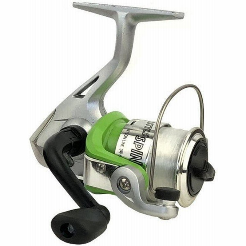 ライズウェイ リトルスピン 500 グリーン 小型スピニングリール 糸付 4 通販 Lineポイント最大0 5 Get Lineショッピング