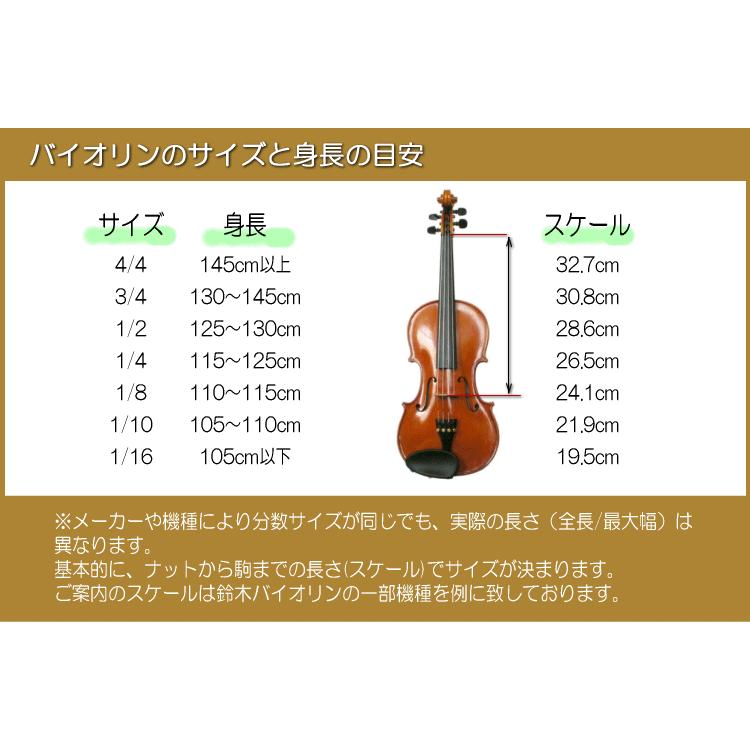 4サイズ バイオリンセット 12点セット カルロジョルダーノ 調整後出荷 VS-F1