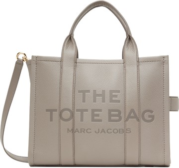 Marc Jacobs 灰褐色 The Leather Medium 托特包
