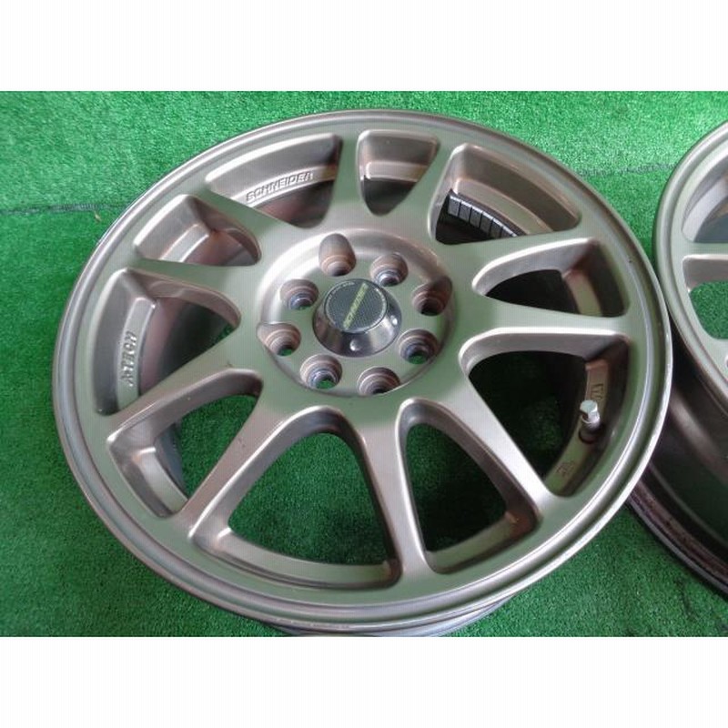 中古 【ホイール 4本】A-TECH SCHNEIDER シュナイダー 15インチ 15×6.5J +45 PCD100/114.3 |  LINEブランドカタログ