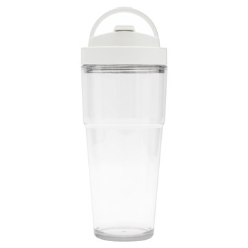 WOKY 沃廚 ECOZEN 渾圓杯 純透復刻款  橡白色  880ml  1個