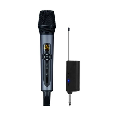 萬能無線手持麥克風一拖二k歌舞臺演出直播帶聲卡效果戶外話筒【宜家良品百貨】