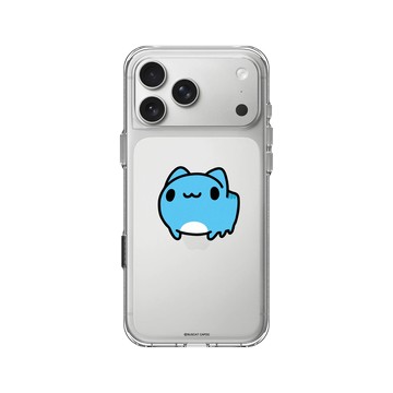 iPhone 17 Pro Max Clear Case（相機按鈕） 透明 - 貓貓蟲咖波 Bugcat Capoo - 萌呆咖波