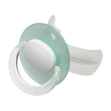 ChuChu 口腔發展安撫咬牙奶嘴 1歲+適用 德國製造  第3階段 乳牙發展期用  第3階段  乳牙發展期用  1個  透明矽膠