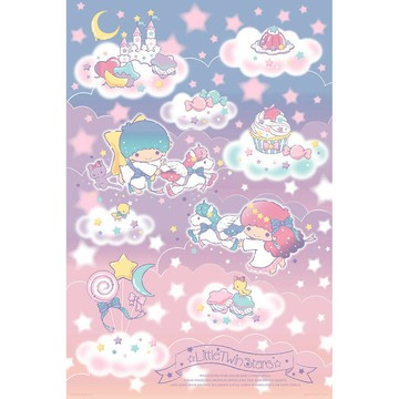 百耘圖 - LITTLETWINSTARS雙星仙子極光星星雲 1000片拼圖 HP01000-204
