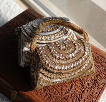 【華麗滿釘珠】迪拜重工/貴婦手提包