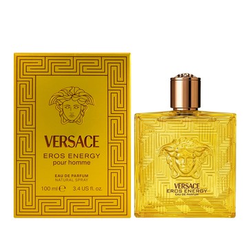 【VERSACE 凡賽斯】艾諾斯愛神力量男性淡香精 100ml Eros Energy Pour Homme 總代理公司貨