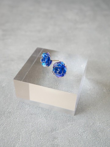 可選色 Mini Rose 耳環或耳夾