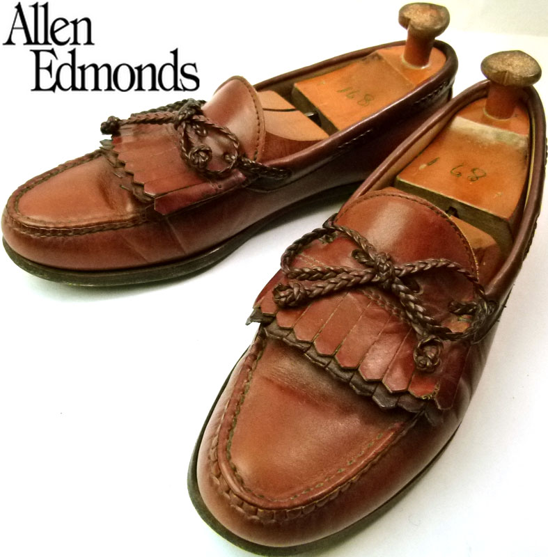 Allen Edmonds/アレンエドモンズ】USA製本革レザータッセルローファー 9 1/2A(26～26.5cm相当) ( メンズ  )【中古】【送料無料】 | LINEショッピング