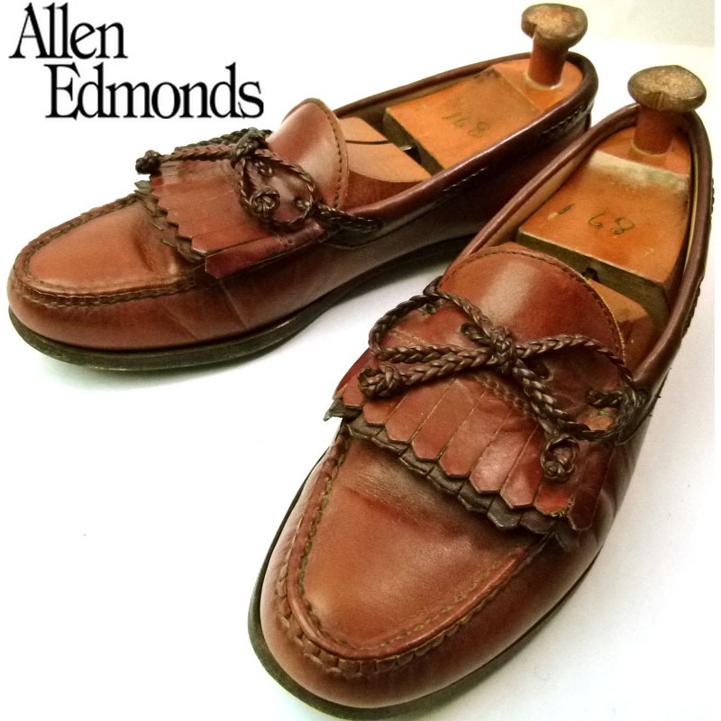 Allen Edmonds/アレンエドモンズ】USA製本革レザータッセルローファー 9 1/2A(26～26.5cm相当) ( メンズ  )【中古】【送料無料】 | LINEショッピング