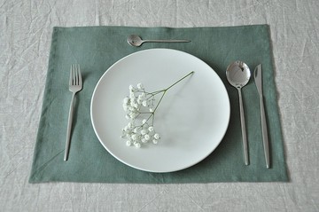 70 色麻套裝 2 個餐墊 / 餐桌裝飾墊 / 婚禮餐巾