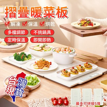 【現貨+保固一年】110V飯菜保溫板 暖菜板 保溫板 摺疊 拼接 熱菜板 暖菜板 熱菜神器 加熱保溫菜板 飯菜加熱 保溫菜罩